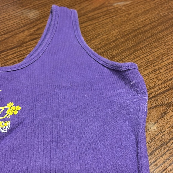 Ladies LSU Athletic Fitted Tank
Size Small Purple - Picture 4 of 6
